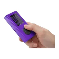High Boy in purple, held in one hand