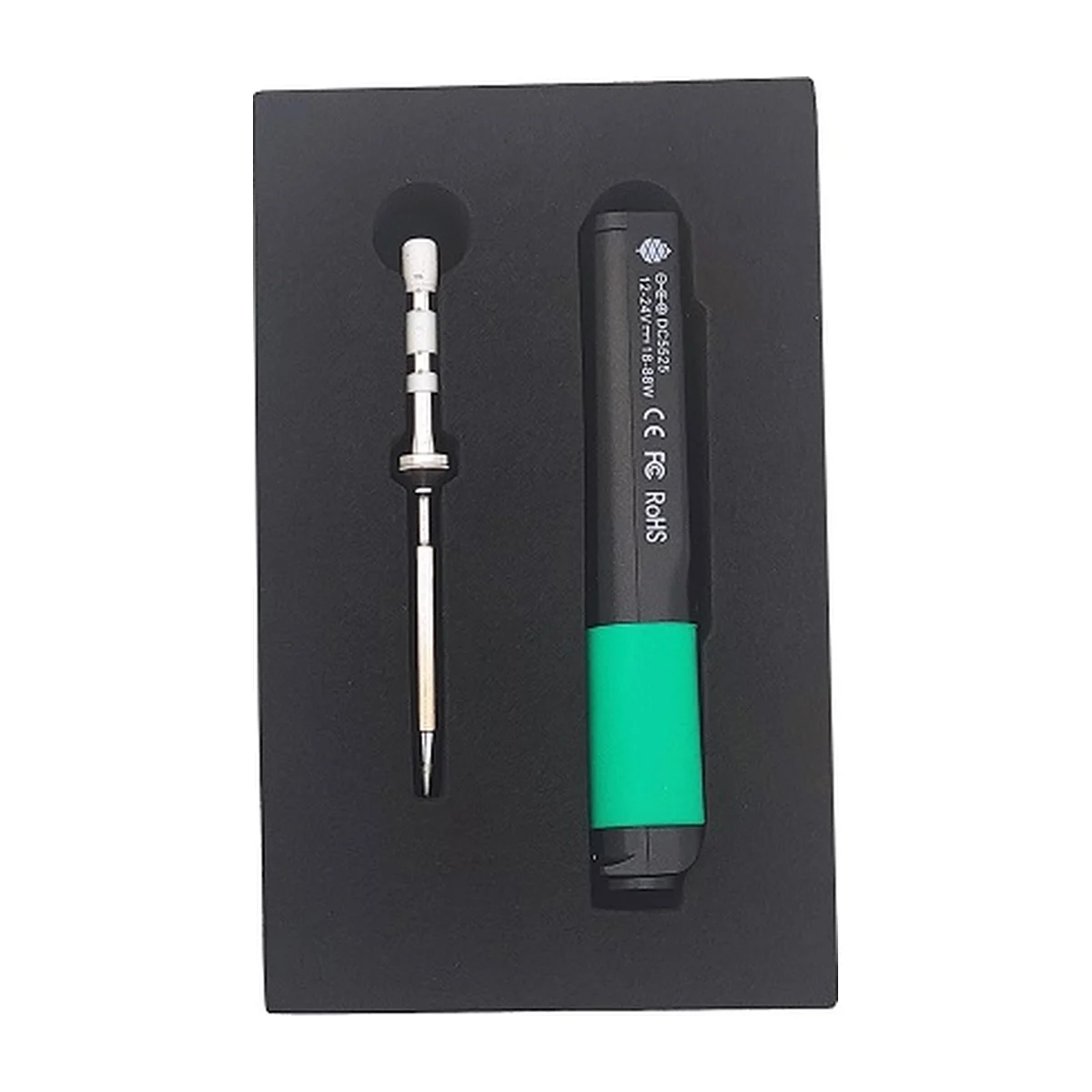 Pinecil V2 soldering iron in its box